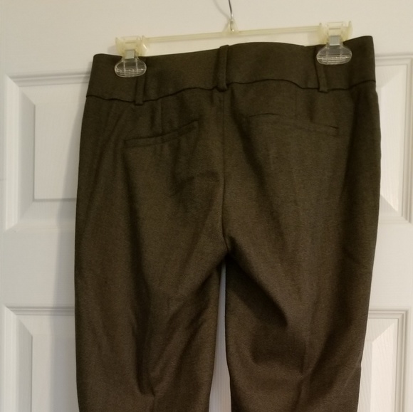 LOFT brown trouser dress pant, size 00 - Picture 3 of 5